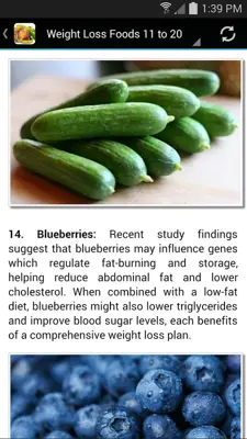 43 Best Foods for Weight Loss android App screenshot 2